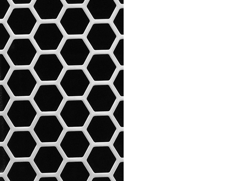 PS1 Front Grille, partial, stainless steel