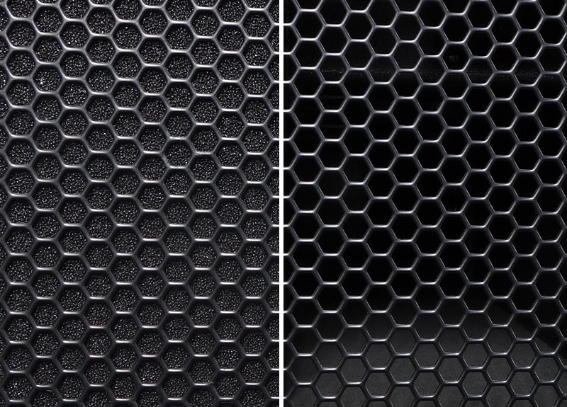 PS Sub Front Grille option, full size, black fine meshed