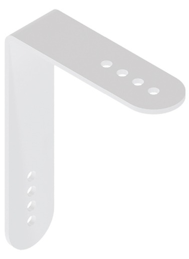 Flying Bracket L-style White
