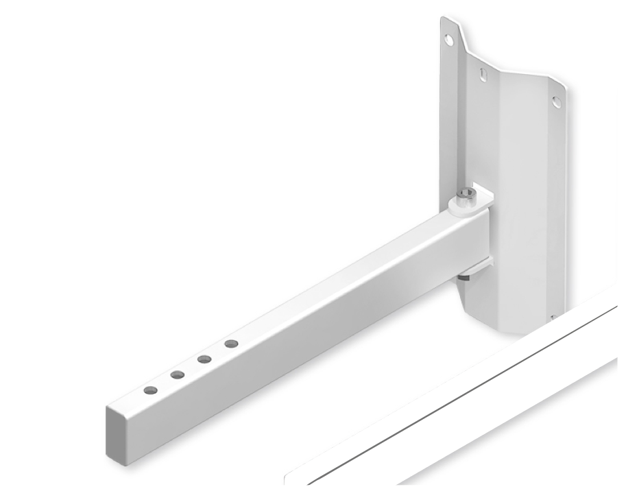 Wall Mount U-Bracket White, 400mm