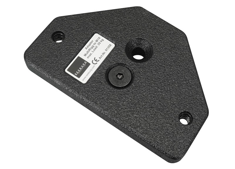 Adapter for MultiRigg to be mounted on 1x M10