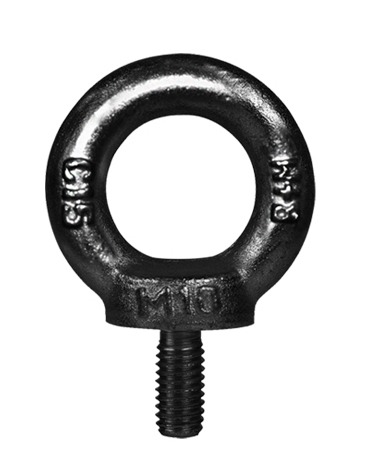 Ring Screw M10 Black Zinced